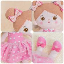 Load image into Gallery viewer, OUOZZZ Personalized Sweet Pink Doll and Shoulder Bag Gift Set Abby Pink + Shoulder Bag