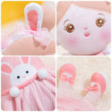 Load image into Gallery viewer, OUOZZZ Personalized Rabbit Girl and Shoulder Bag Gift Set Abby Bunny + Backpack