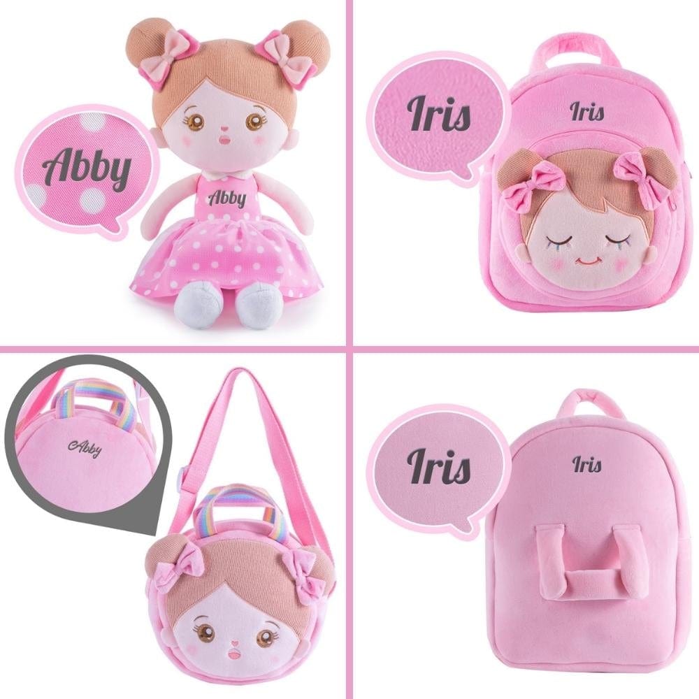 OUOZZZ Personalized Doll and Optional Accessories Combo