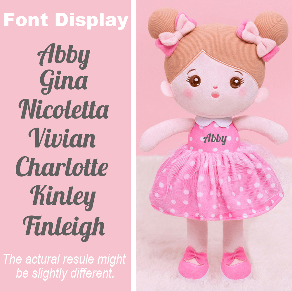 OUOZZZ Personalized Baby Doll + Backpack Combo Gift Set
